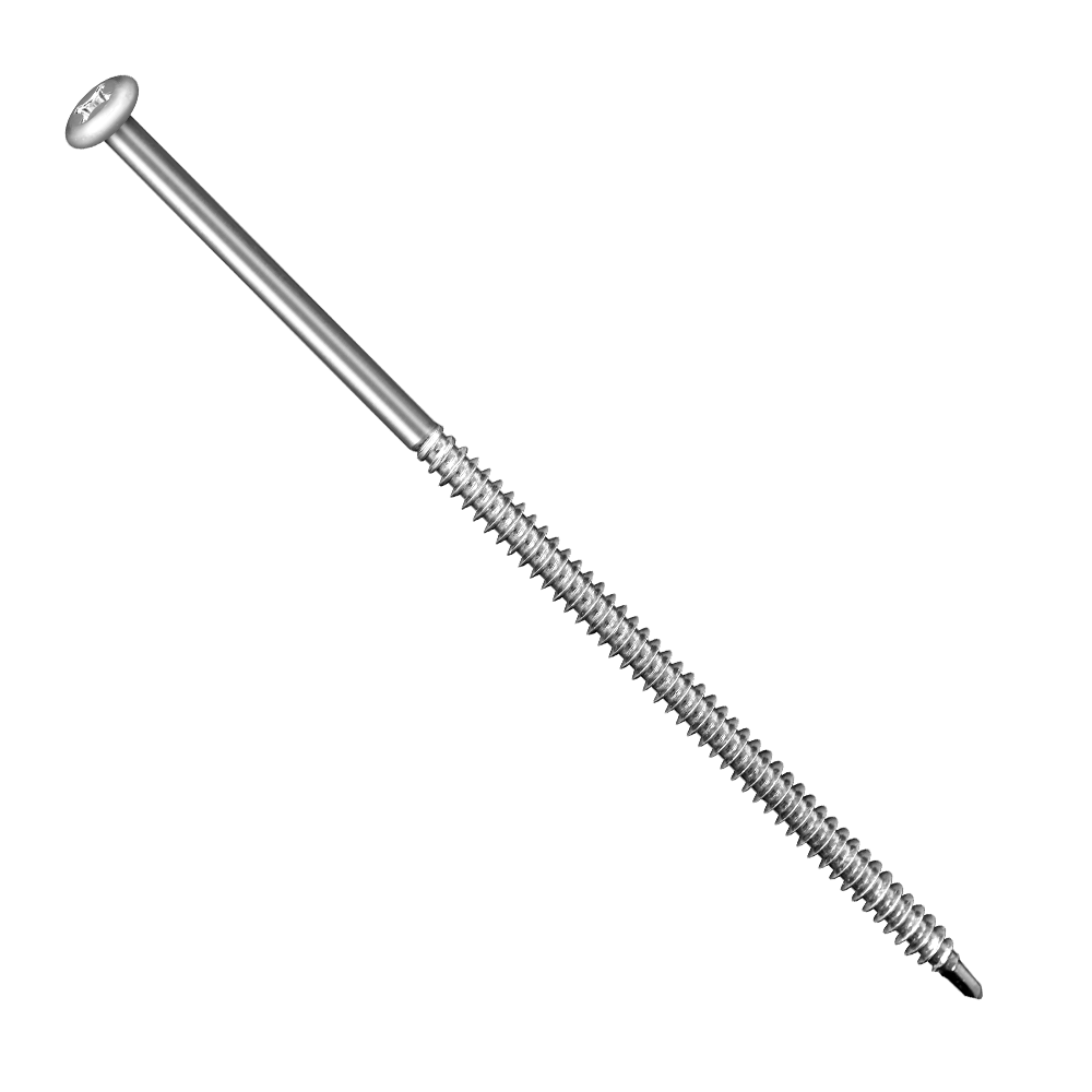 Low Slope - 316 Stainless - #14 TRUFAST - Truss Head roofing Screw