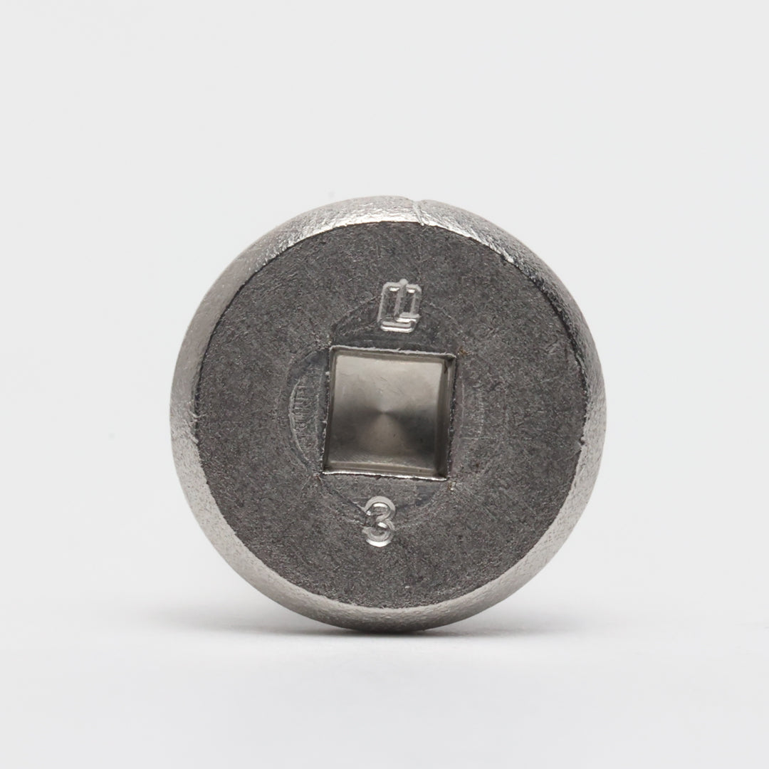 #10 Pancake - 300 Series Stainless Steel - Metal to Wood