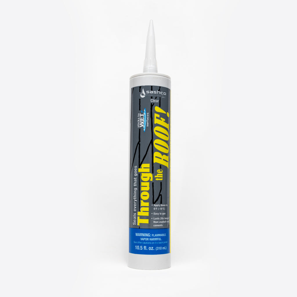 Through the Roof - Clear Sealant (12 tubes/box)