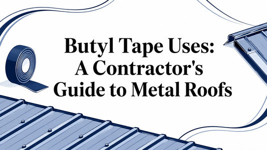 Butyl Tape Uses: A Contractor's Guide to Metal Roofs