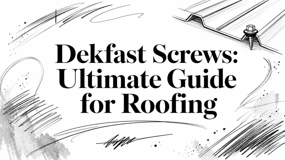 Dekfast Screws: Ultimate Guide for Roofing