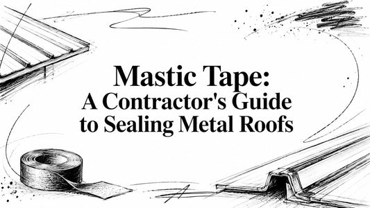 Mastic Tape: A Contractor's Guide to Sealing Metal Roofs