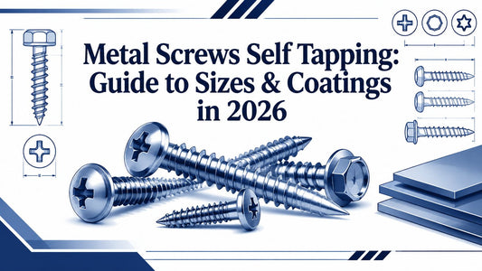 Metal Screws Self Tapping: Guide to Sizes & Coatings in 2026