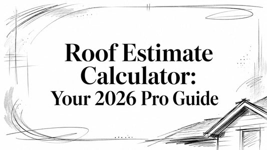 Roof Estimate Calculator: Your 2026 Pro Guide