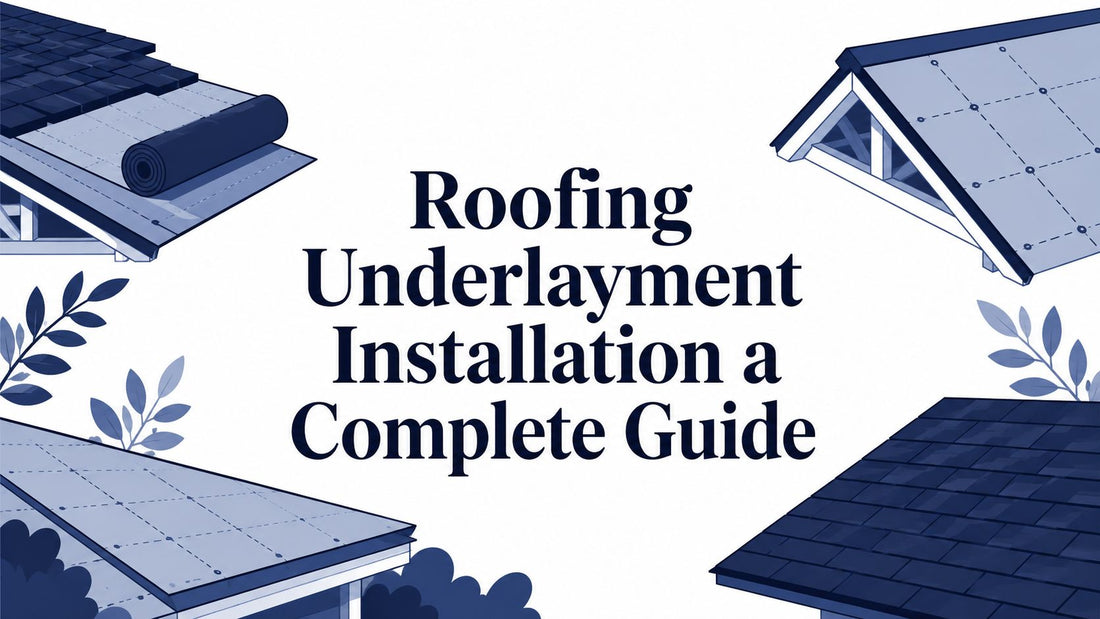 Roofing Underlayment Installation a Complete Guide