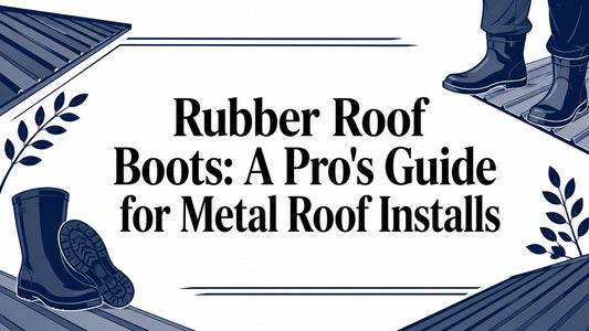 Rubber Roof Boots: A Pro's Guide for Metal Roof Installs