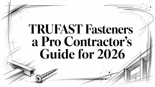 TRUFAST Fasteners a Pro Contractor's Guide for 2026