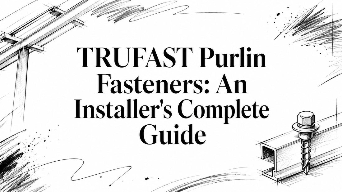 TRUFAST Purlin Fasteners: An Installer's Complete Guide