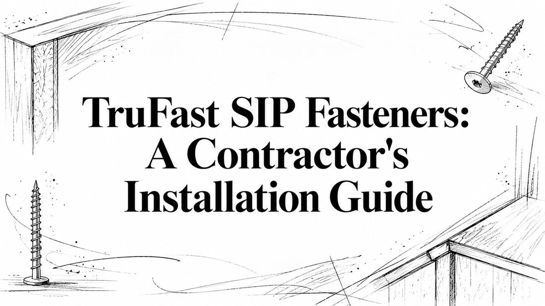 TruFast SIP Fasteners: A Contractor's Installation Guide
