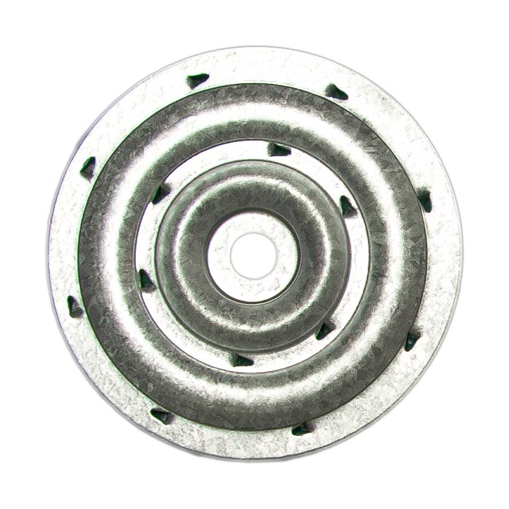 Round Galvalume Metal Insulation Plates - Per Carton