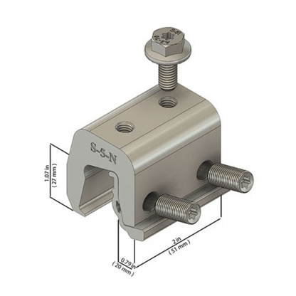 S-5-N Clamp for Snap-Lock Standing Seam Roofs